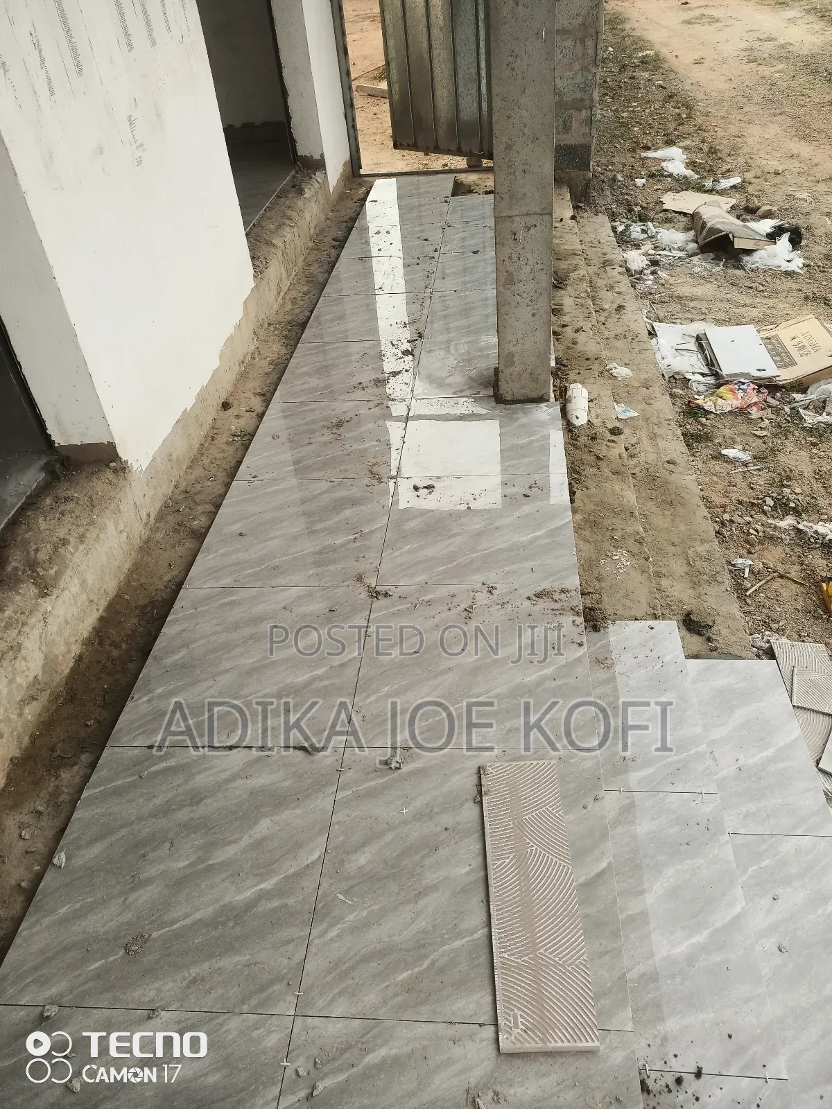 Tiles Workers Interior Design and Exterior Design