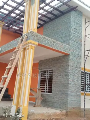 Machine Slated Stone."