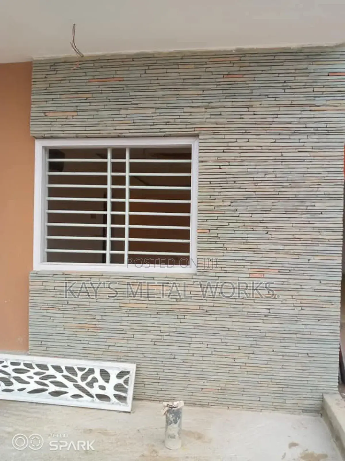 Machine Slated Stone."