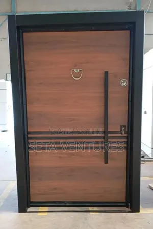 Heavy Brown Door