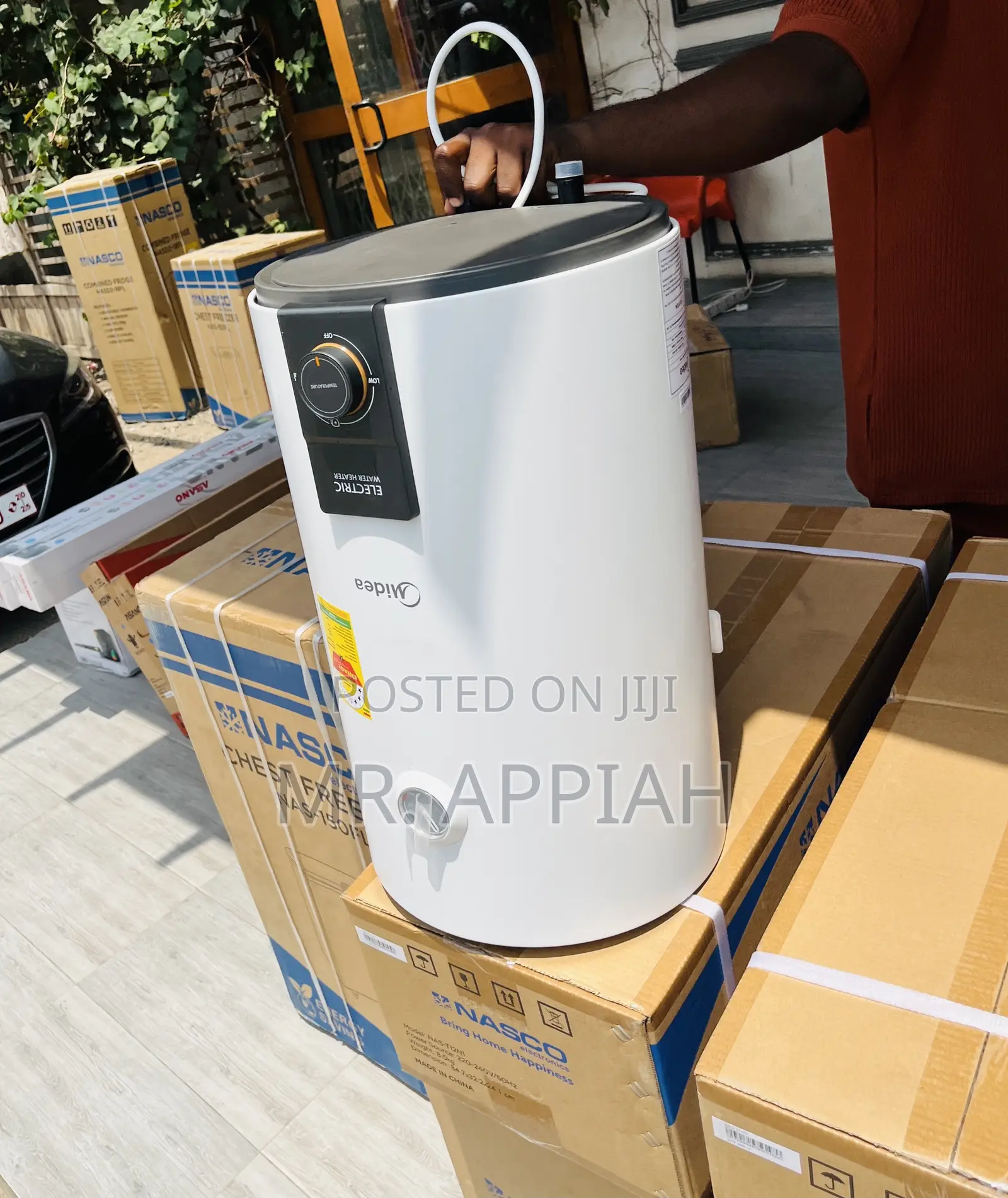 Authentic Midea 50 Liters Water Heater + Smart Wifi Control