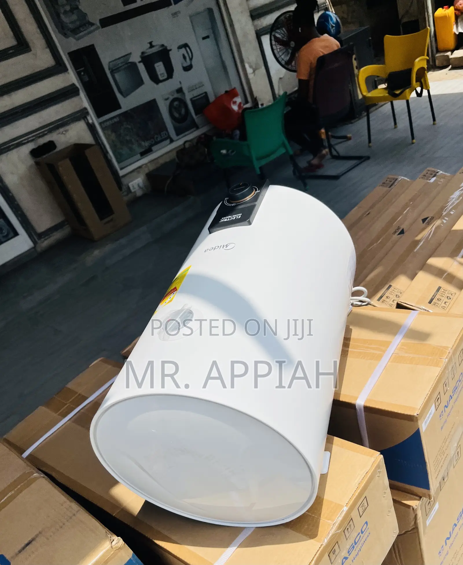 Energy Efficient Performance Midea 50 Liters Water Heater.