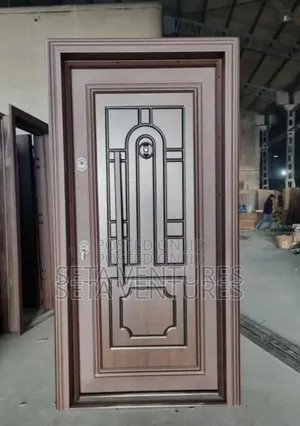 Special Heavy Brown Security Door