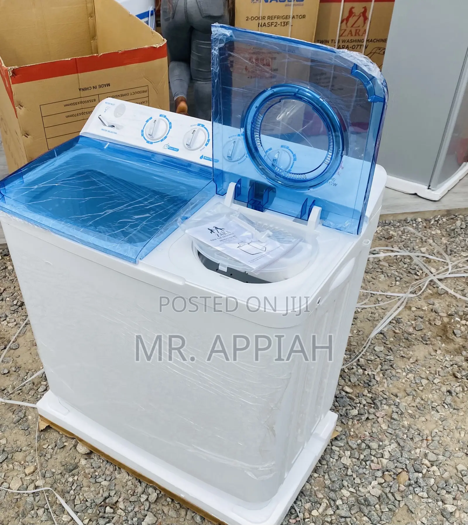 Choose Zara 11kg Semi-Auto Washing Machine(Transparent Lid)