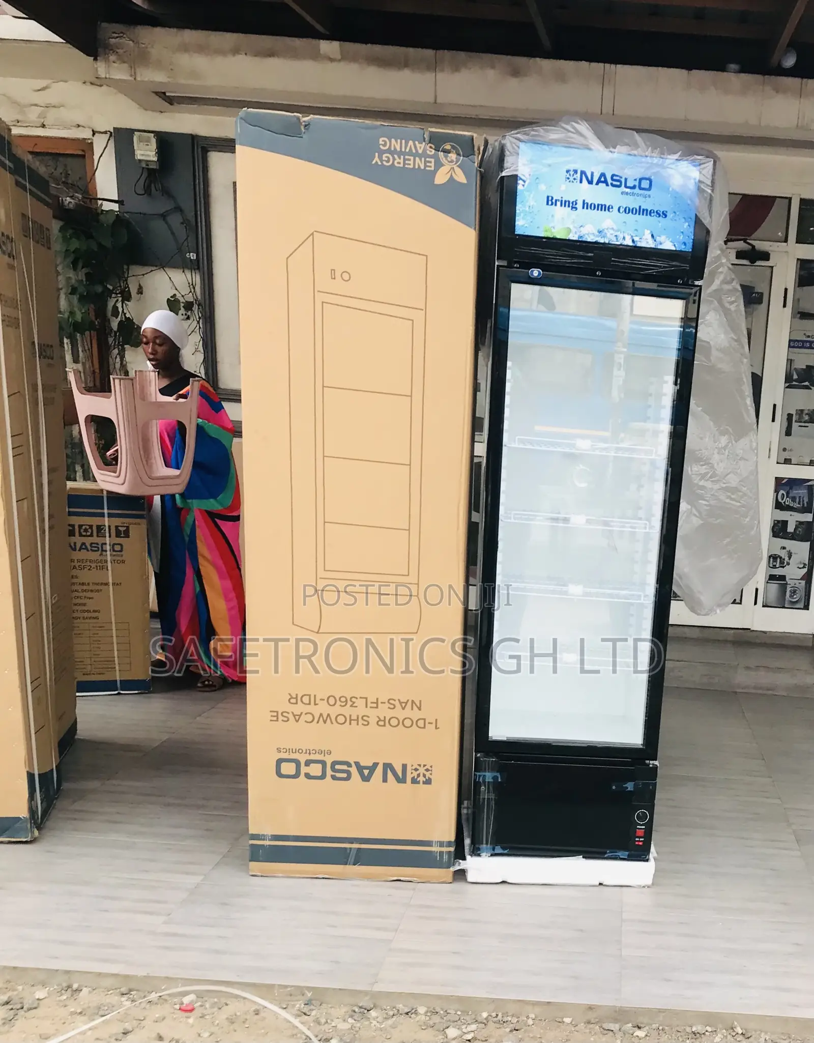Sealed Quality Nasfl360 Singledoor Glass Nasco Display
