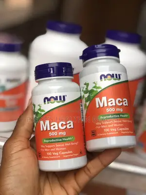 Now Maca 500mg 100 Capsules