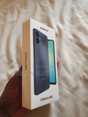 New Samsung Galaxy A06 64 GB Black