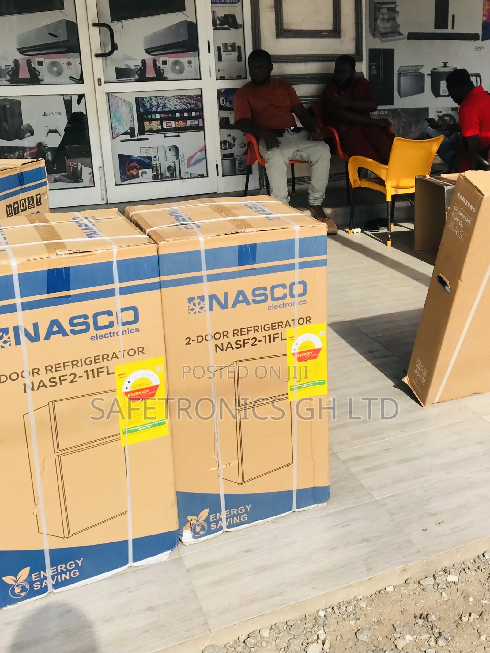 High Efficiency 90l Top Freezer Doubledoor Nasf2-11fl Grey