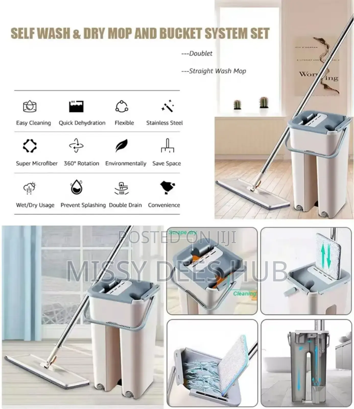 Mop and Bucket