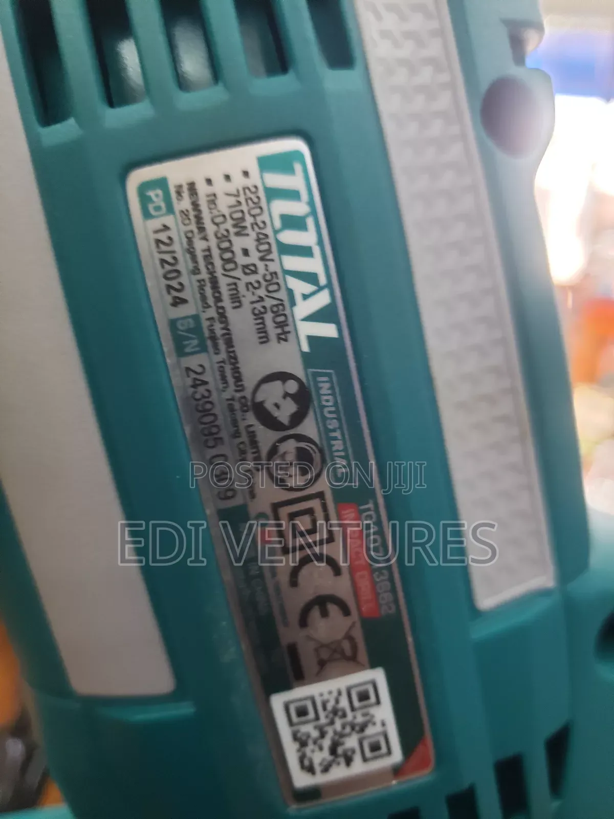 Total 710w 13mm Keyless Chuck Electric Drill