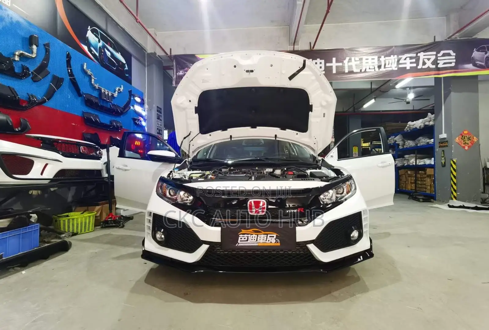 Honda Civic 2016 To 2021 Front Bumper Complete Available