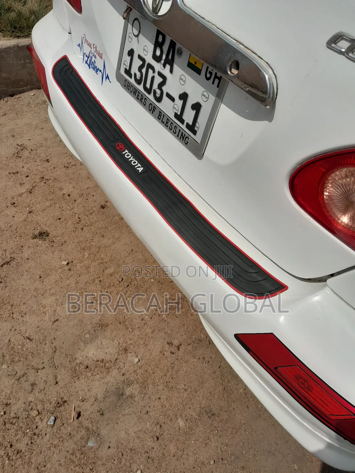 Rear Bumper Guard Protector ( Rubber Type)