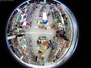 2mp Colourvu Fish Eye Camera With Audio