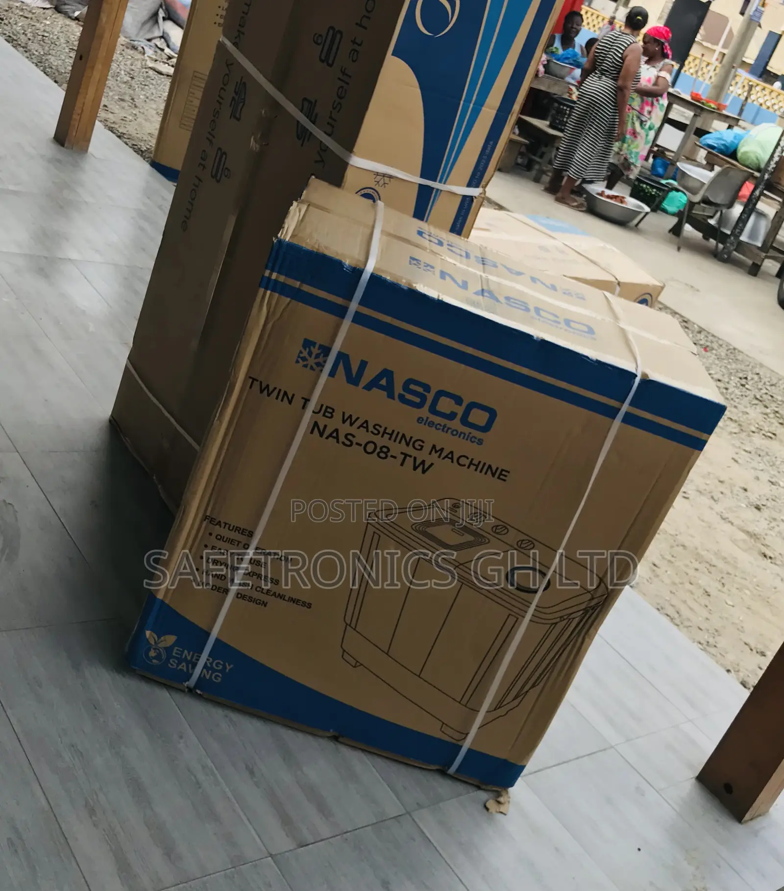 Original Smart Nasco 8.0kg Topload Twintub Washingmachine