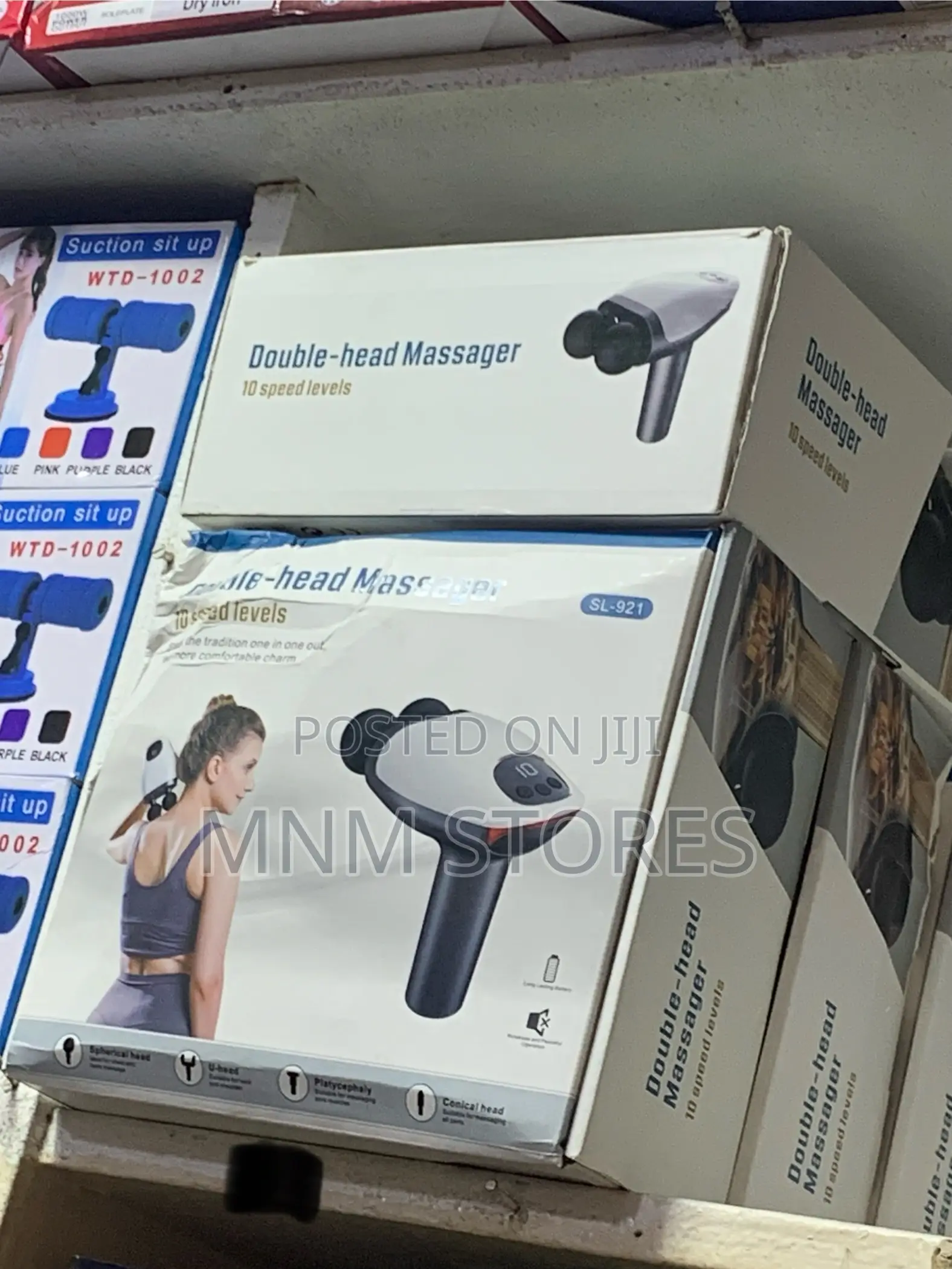 Double Head Body Massage Machine