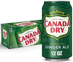 Canada Dry Ginger Ale Soda, 12 Fl Oz Cans, 12 Pack