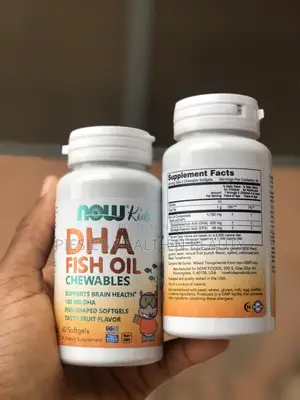 Now Kids Dha Fish Oil Chewable 60 Softgels