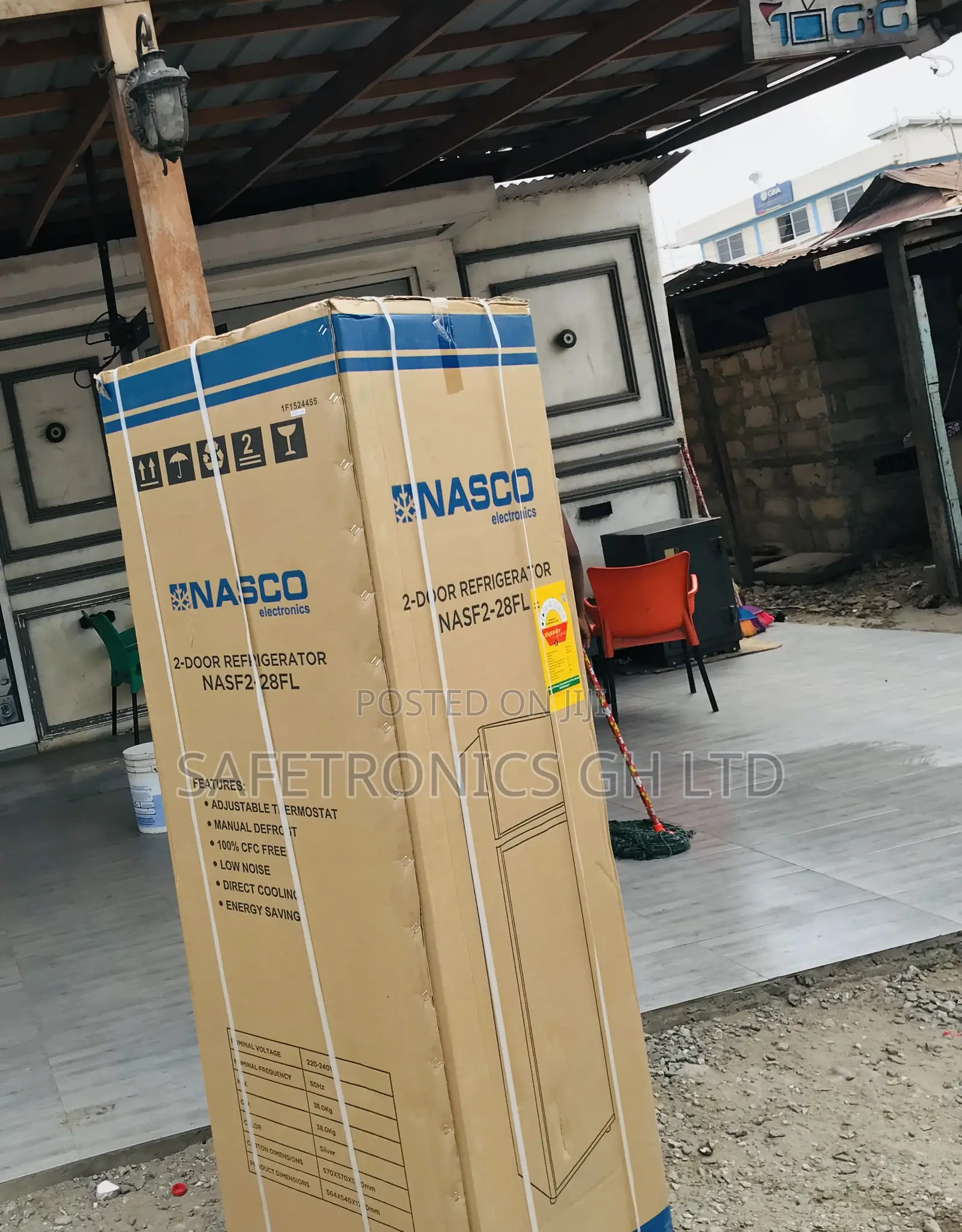 Durable New Doubledoor Nasf2-28fl Top Freezer Fridge