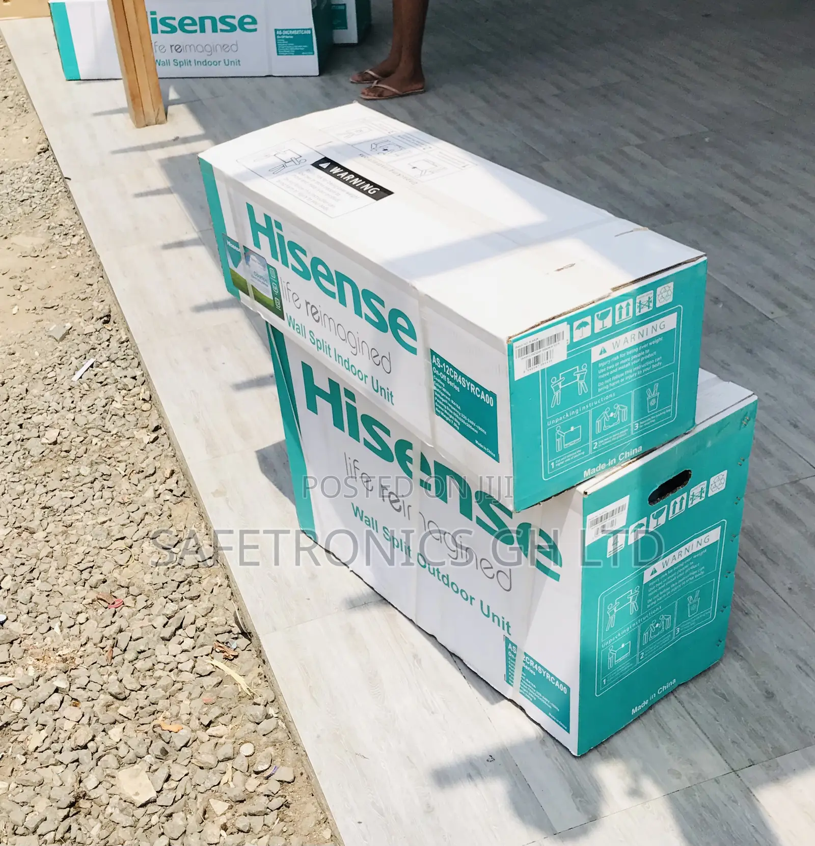 Hisense Auto Swing White 1.5 Hp Non-Inverter R410a Ac