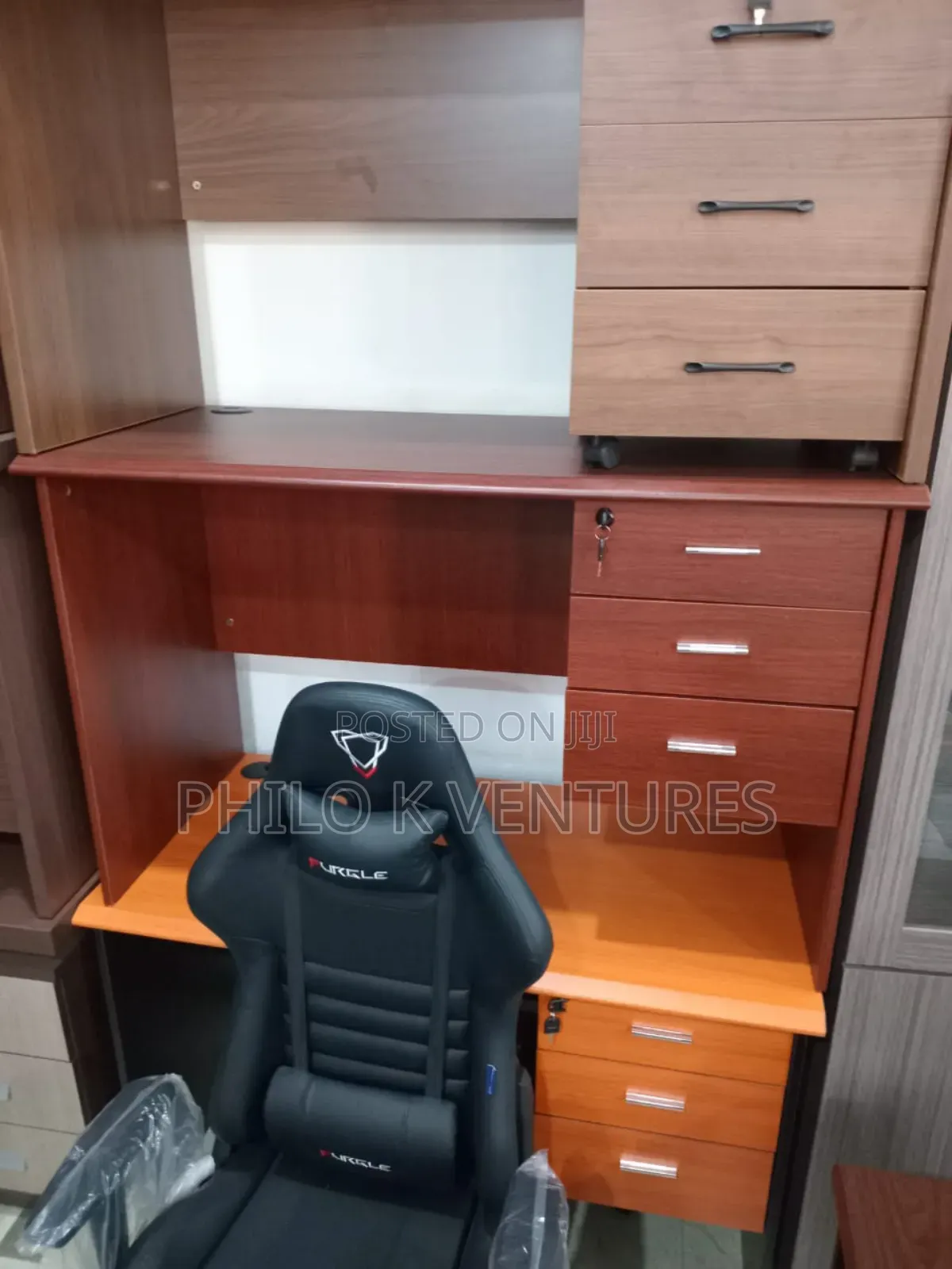 Mini Exec Table With Side Drawer