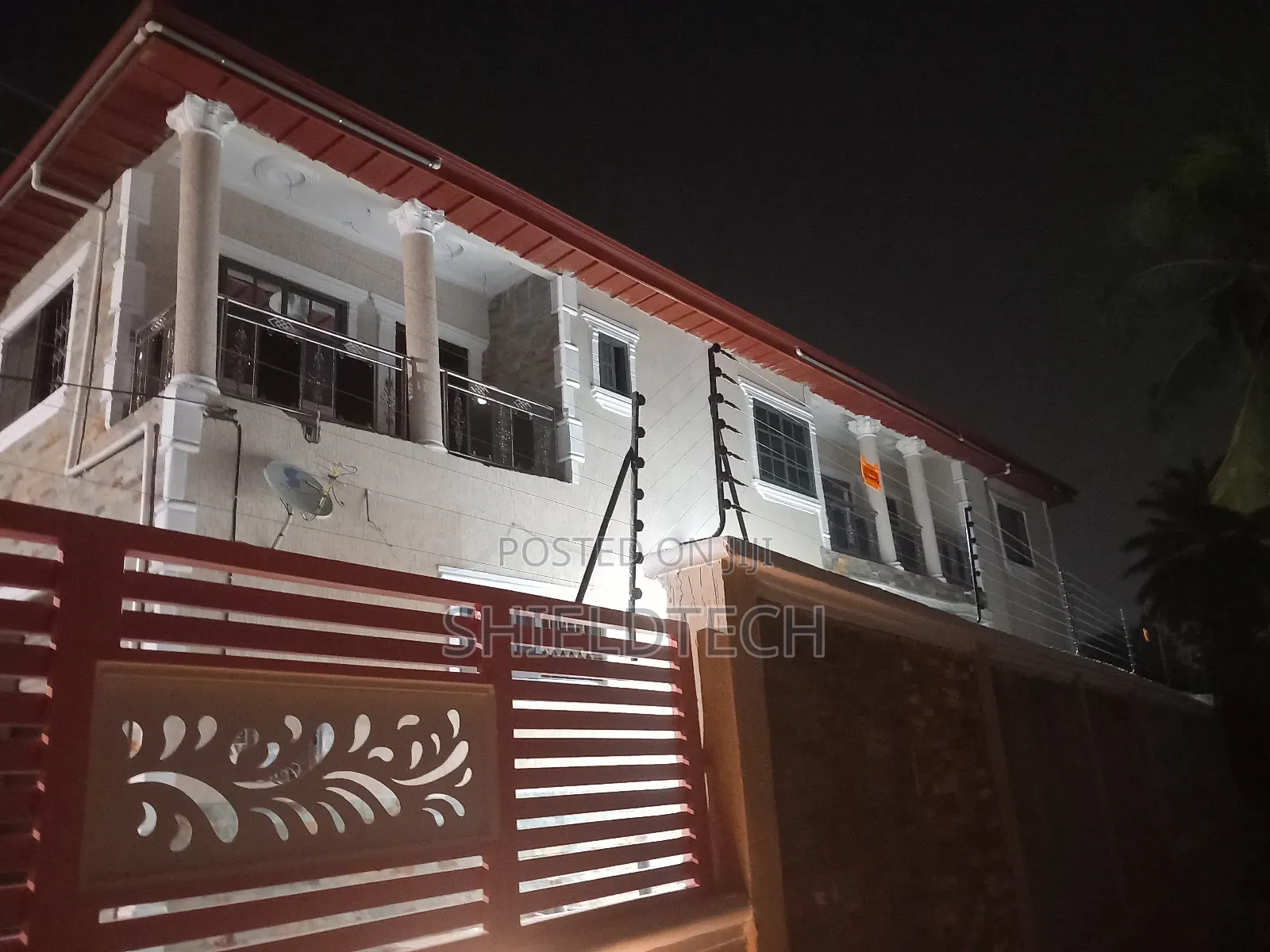 Electric Security Fence Installation