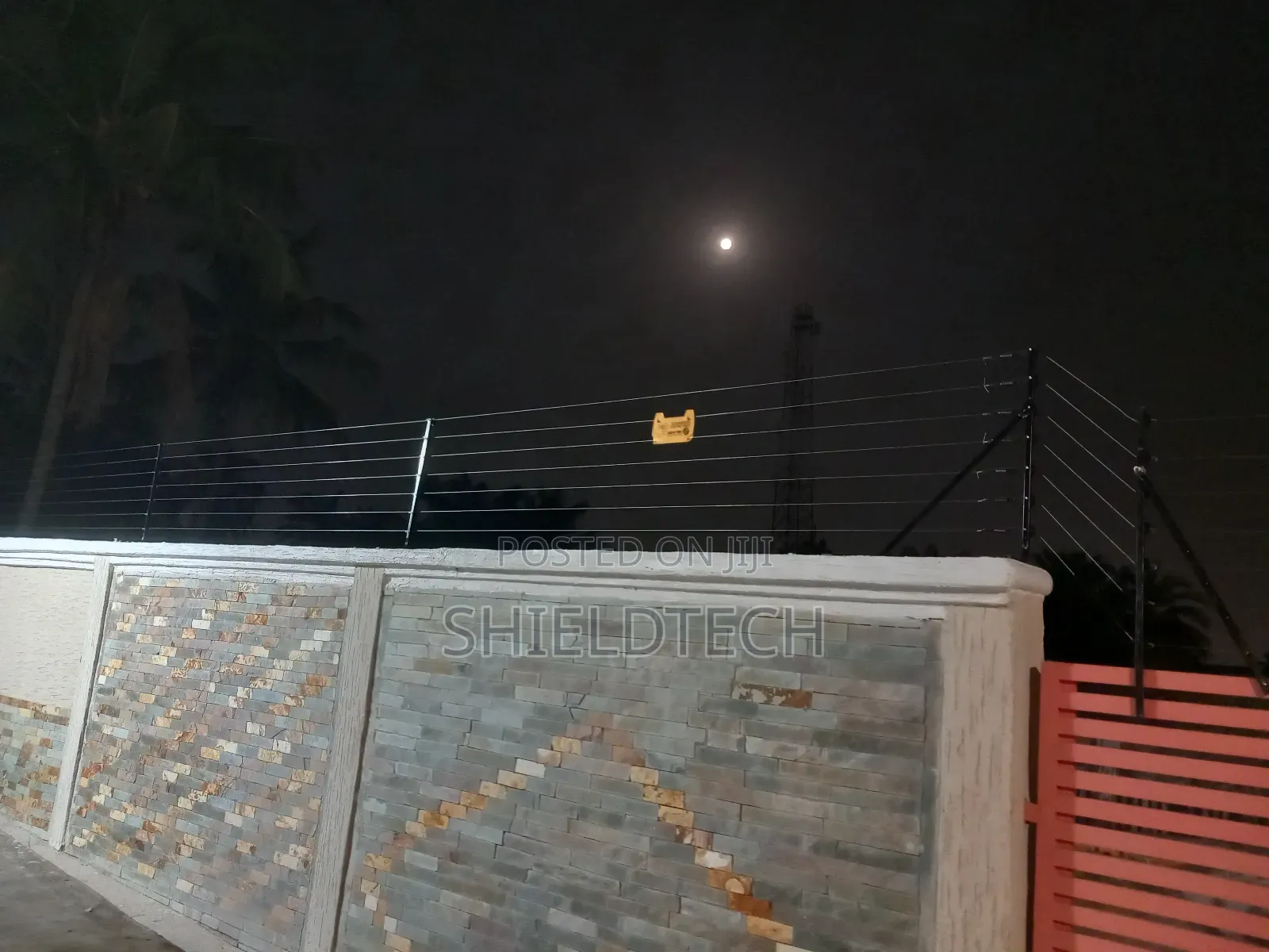 Electric Security Fence Installation