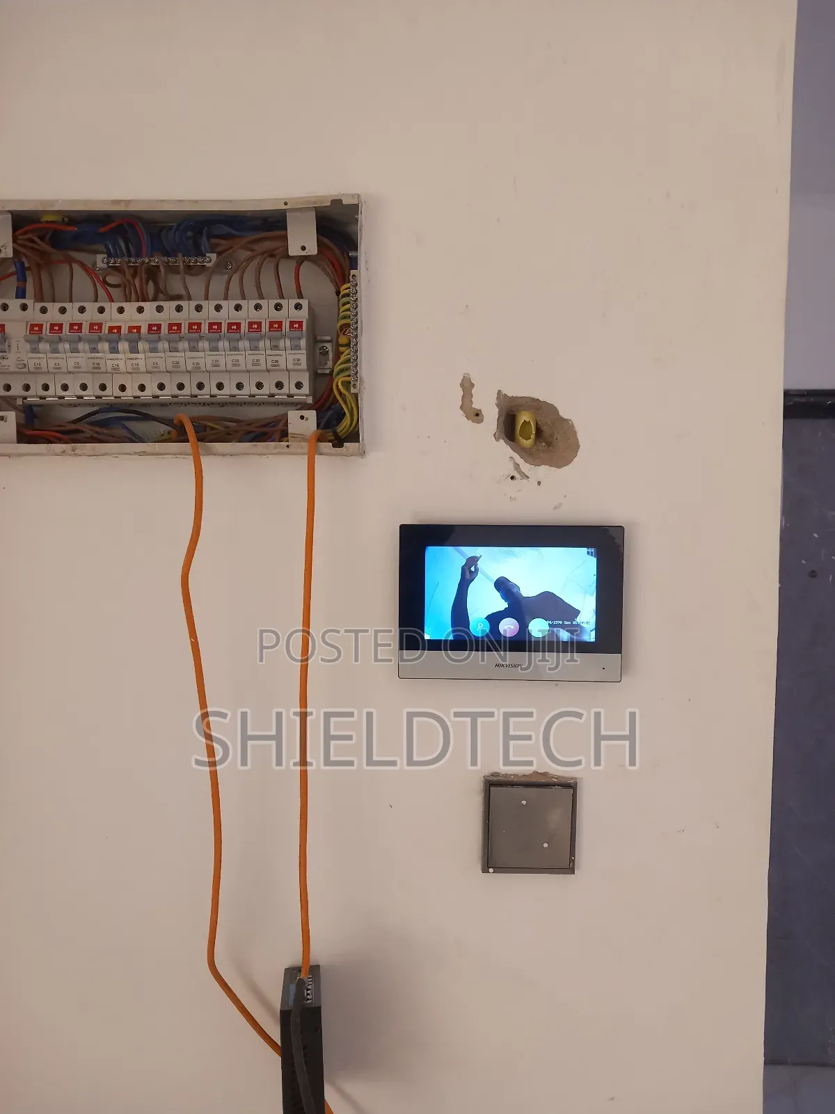 Hik Vision Ip Doorbell Installation