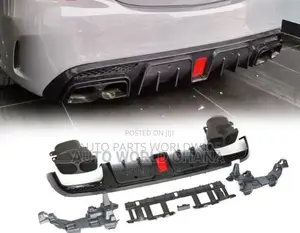 Mercedes Benz C300,C43,C63 Brabus Style Back Bumper Diffuser