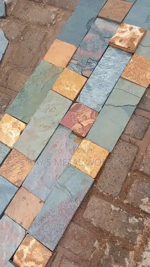 Brown Design Cut Stone | Wall Cladding | Decorative Stone Laying