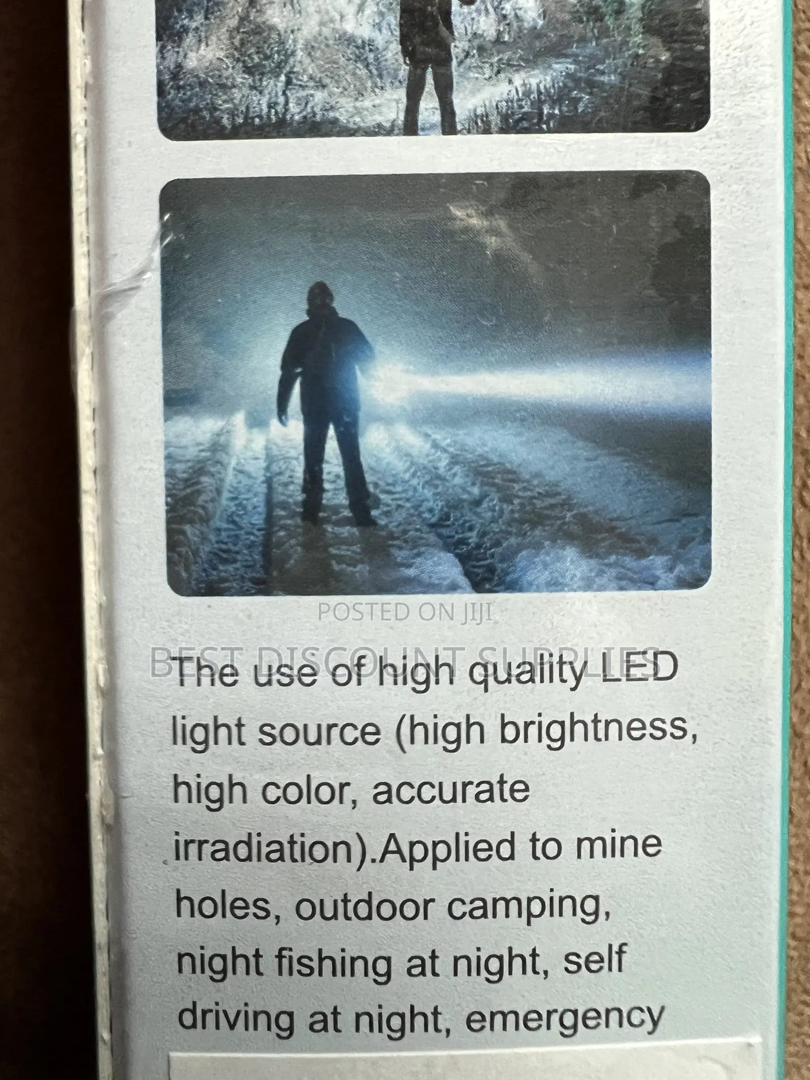 Powerful Aerbes Led 650 Lumens Rechargeable Torch/Flashlight