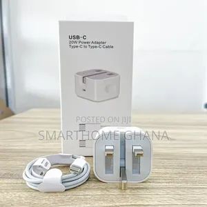 20w Usb-C Fast Charger With Type-C to Type-C Cable