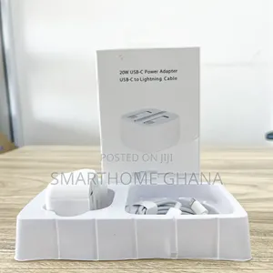 20w Usb-C Fast iPhone Charger With Type-C to Lightning Cable