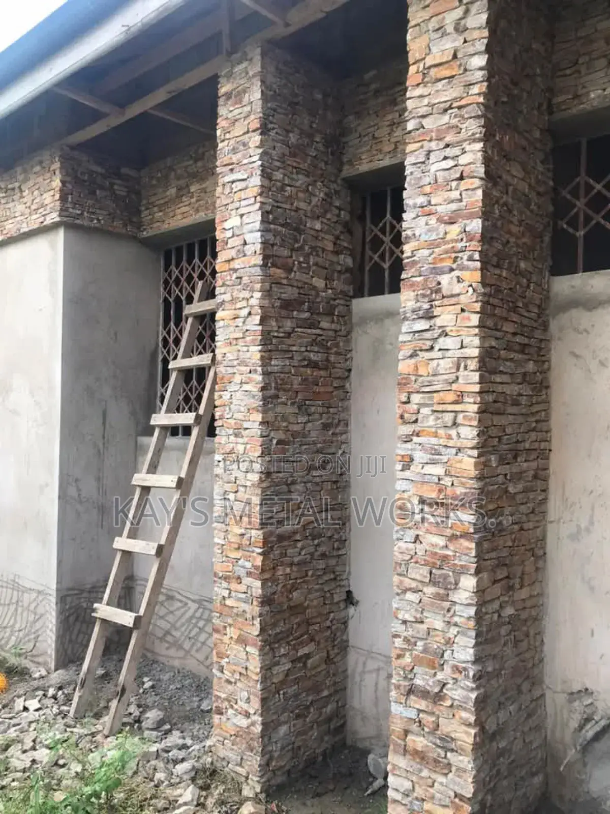 Man Cut Shells Stone
