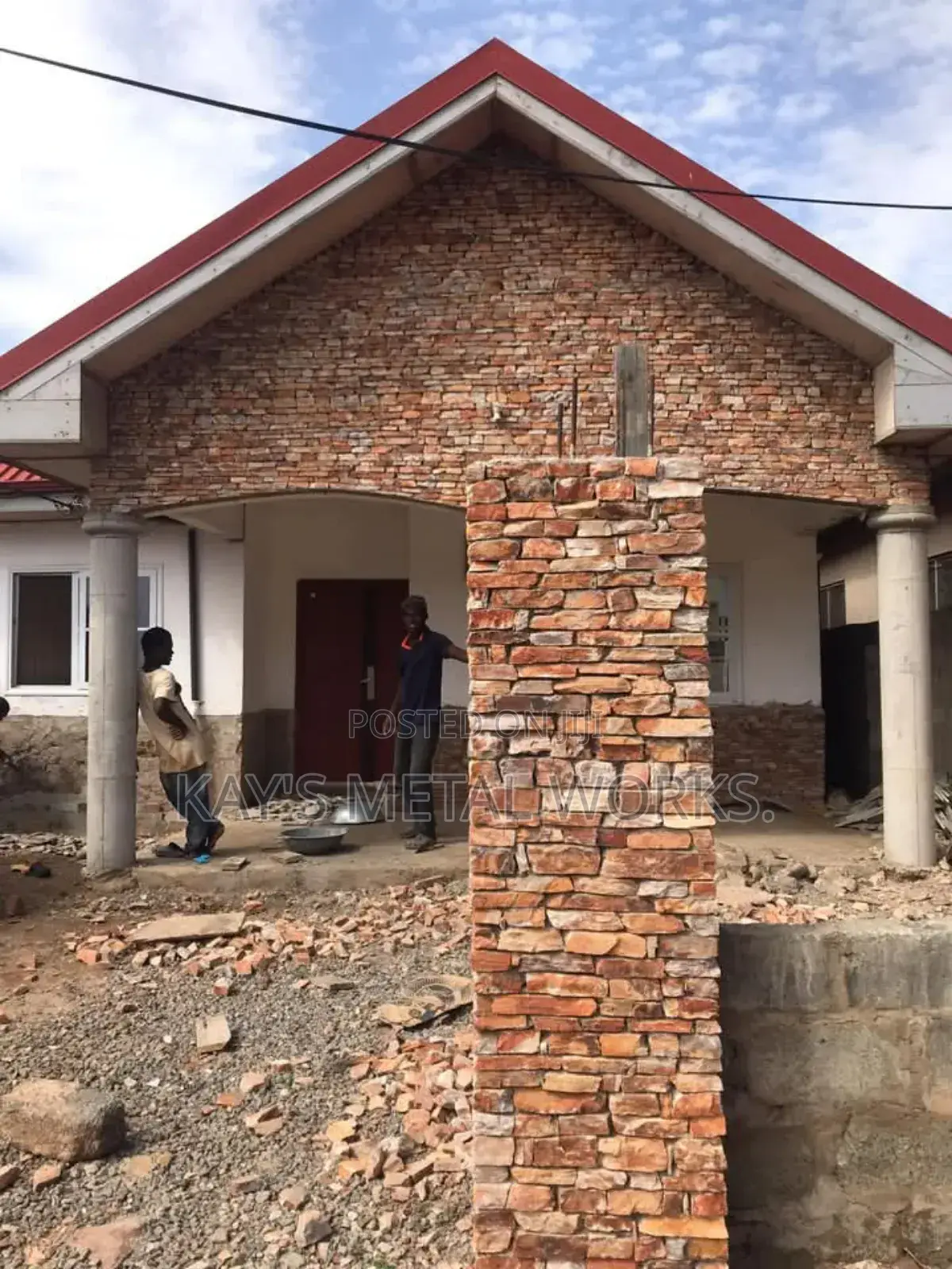 Man Cut Shells Stone
