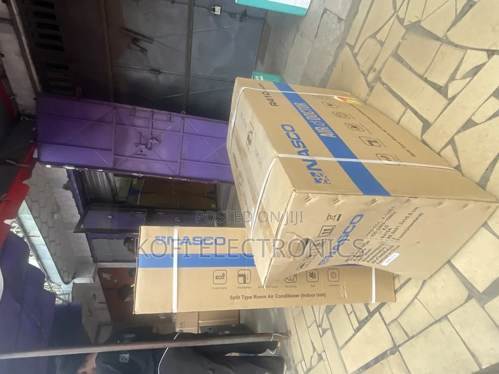 (Ideal For Medium To Large Room)Nasco 2.0hp Split Ac R410