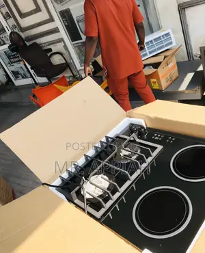 Efficient Kenwood 60cm2 + 2 Inbuilt Electric and Gas Burner