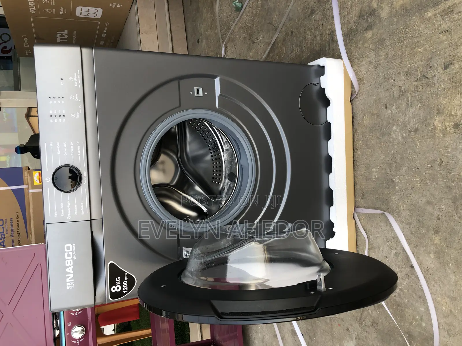 Nasco Washing Machine Full Automatic Front Load 8 Kg