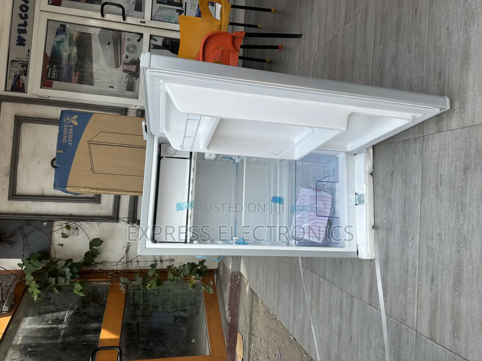 Brand New Pearl Single Door Fridge Grey Color. 