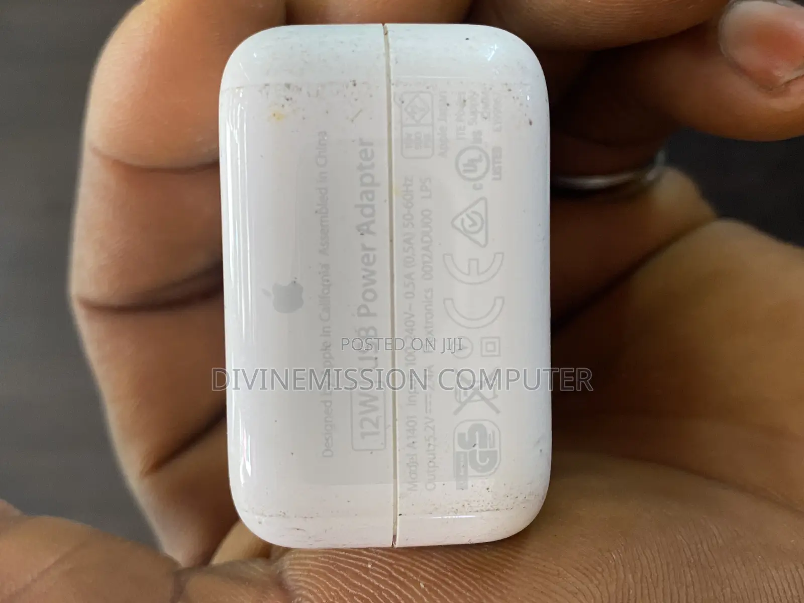 iPad Apple Charger 12w, 10w.Original Uk Standard Usb Head.