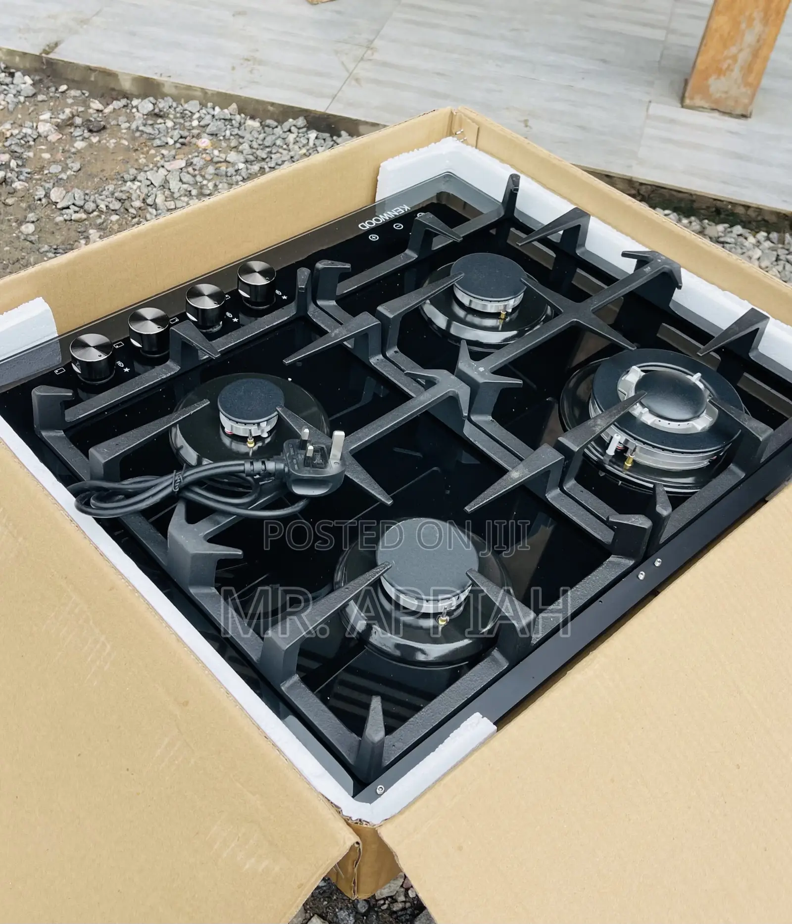 Original Kenwood 60cm 4 Gas Inbuilt Burner 