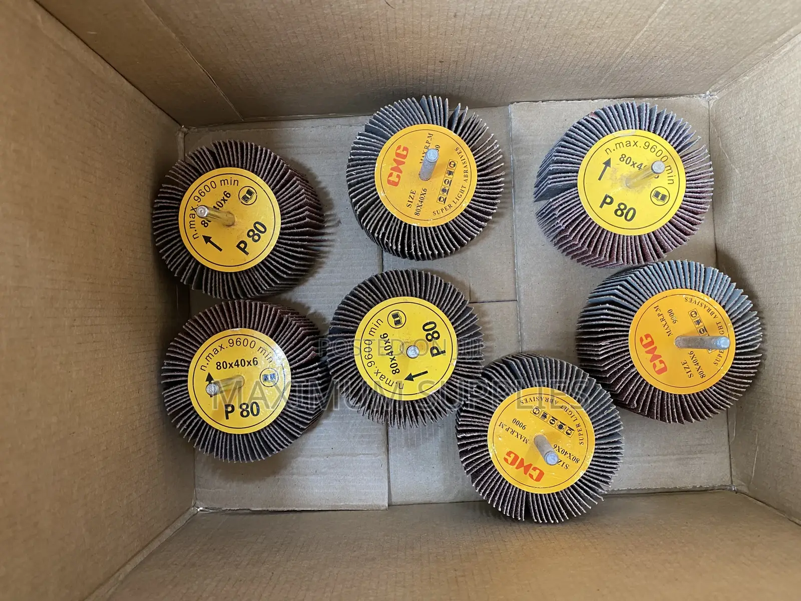 Flap Wheels (Abrasive) With Shank