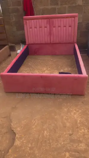 Pink Double Bed Frame Is Available