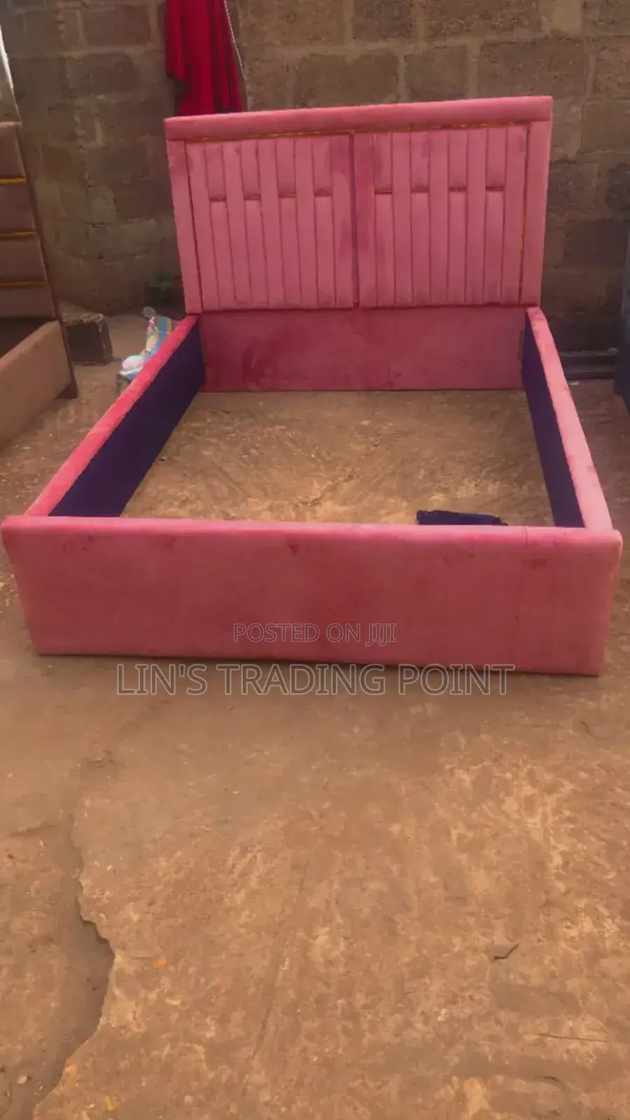 Pink Double Bed Frame Is Available