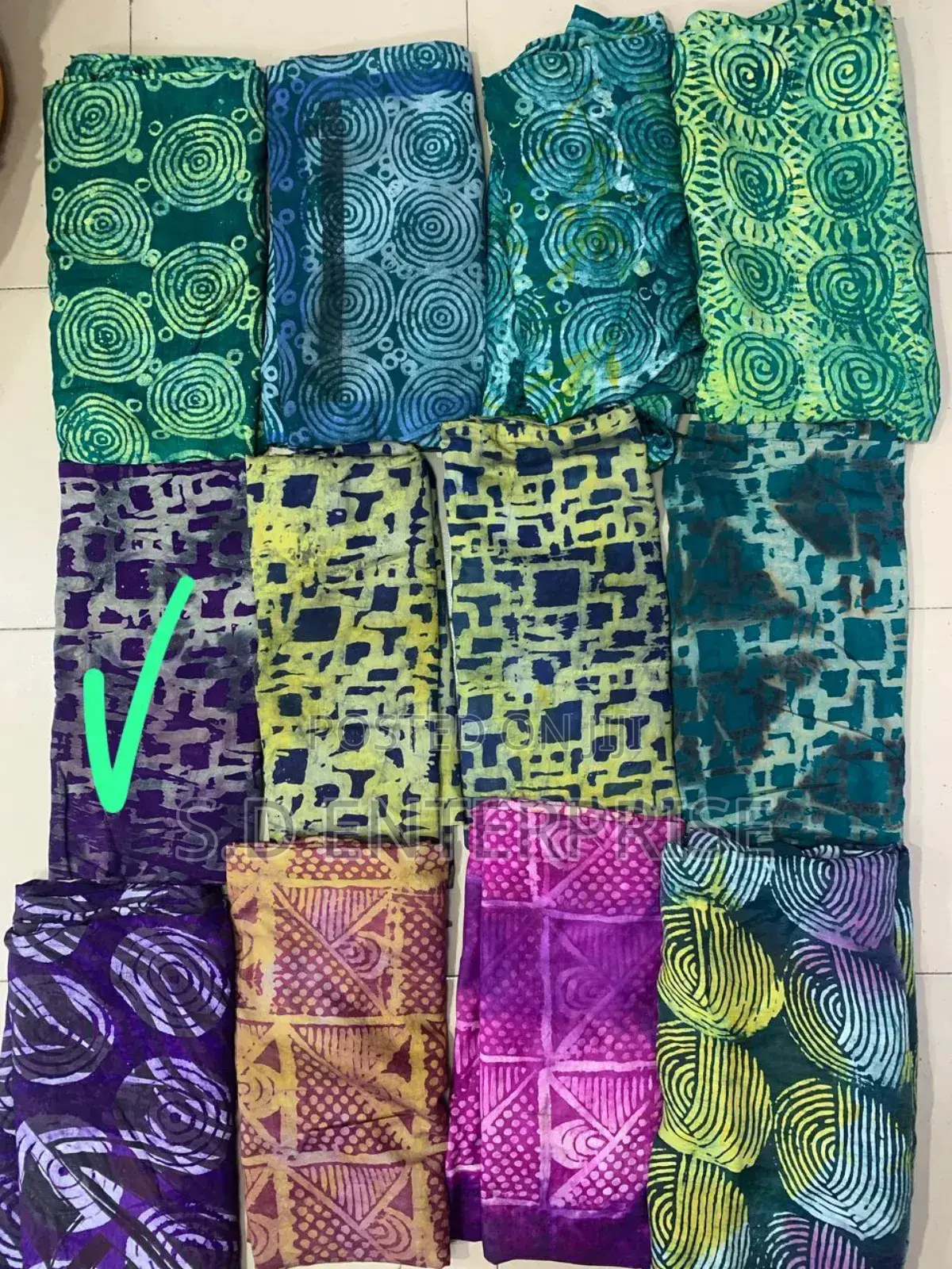 Adire Crepe Fabrics