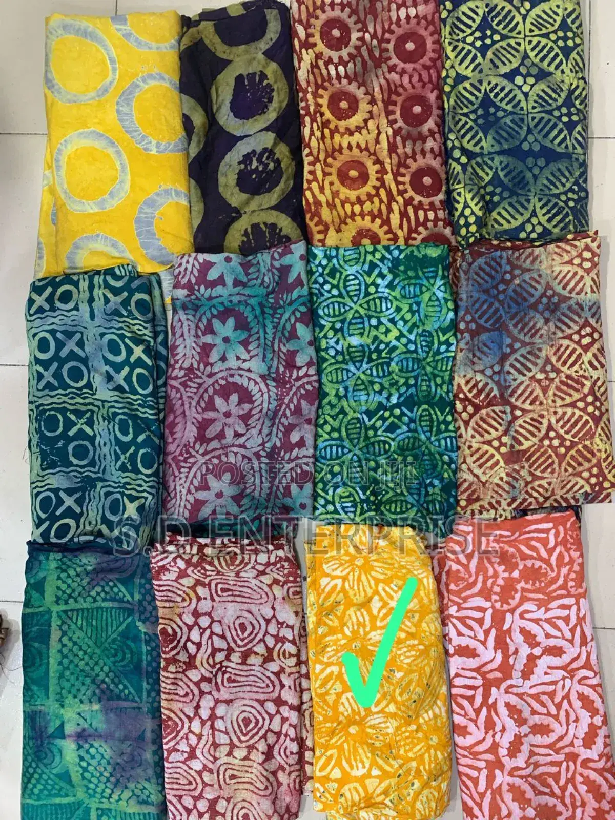 Adire Crepe Fabrics