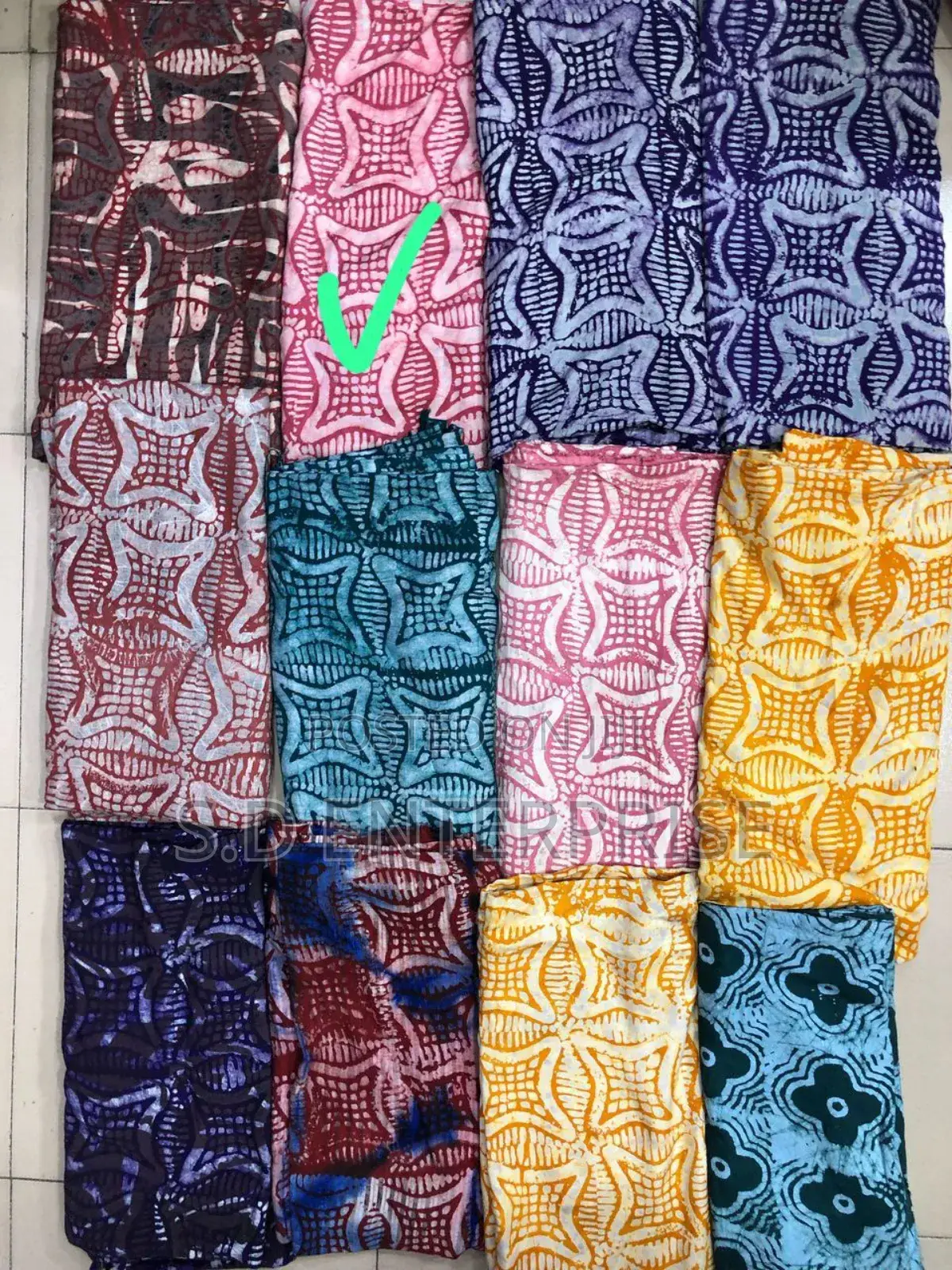 Adire Crepe Fabrics
