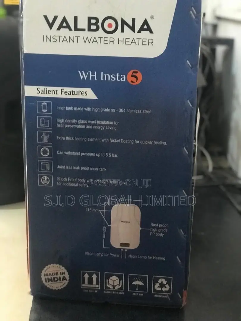 Valbona Instant Water Heater: Efficient and Convenient"