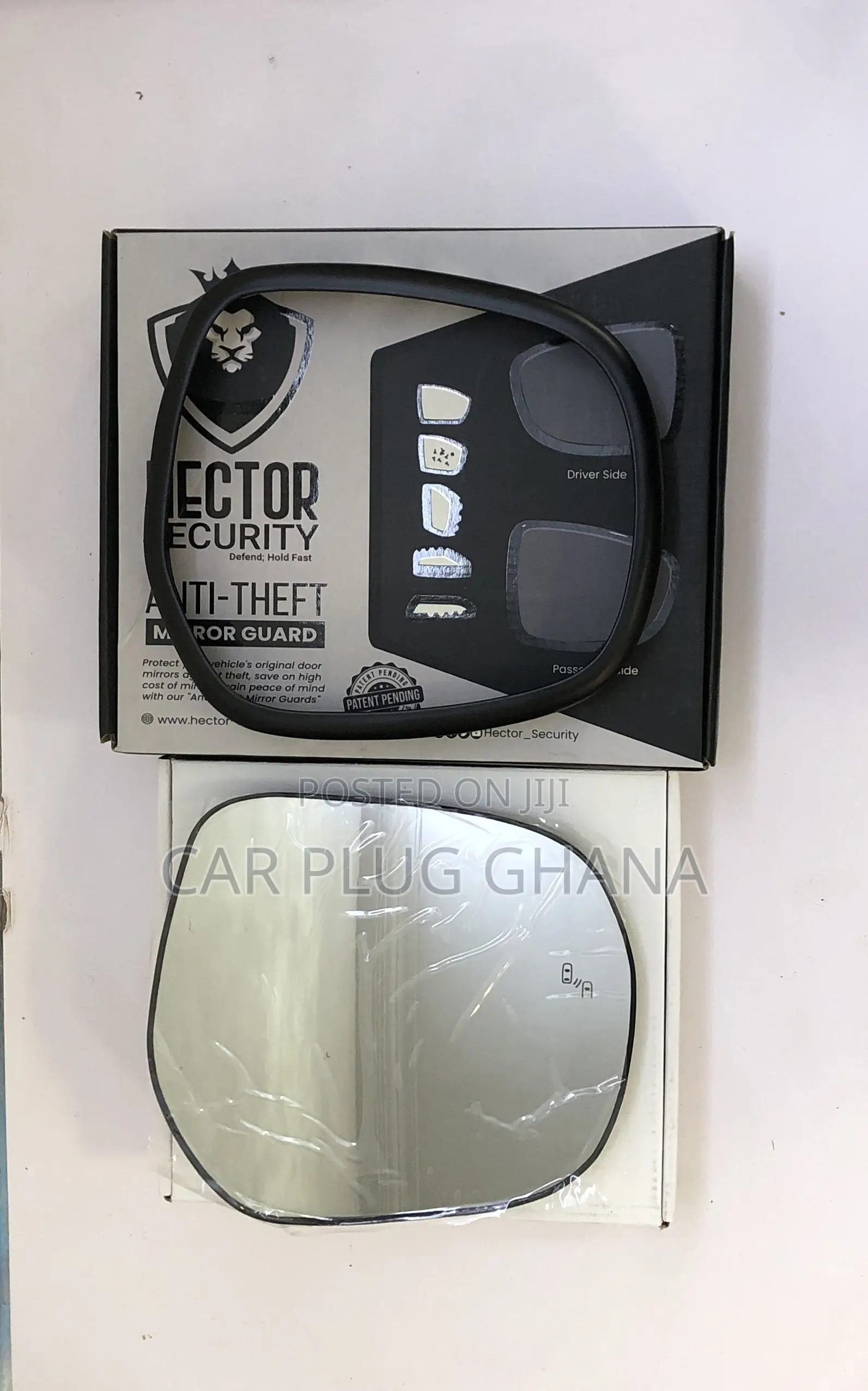 Mirror Guard and Side Mirror for Land Cruiser