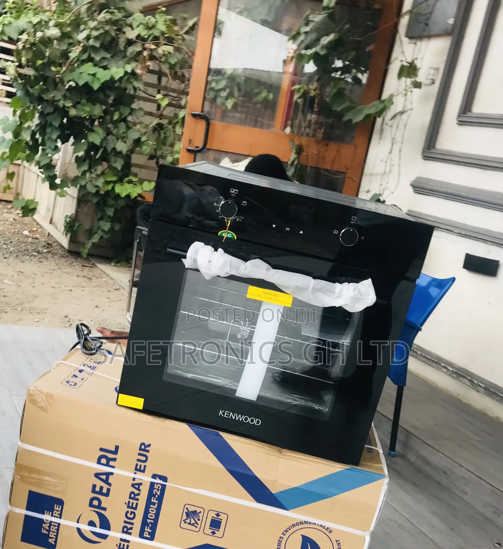 Shop Classic 60cm in-Built Kenwood Black Touch Screen