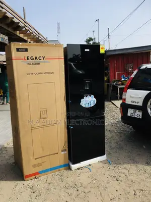 2 Stars Rated Black 309 Litres Legacy Fridge